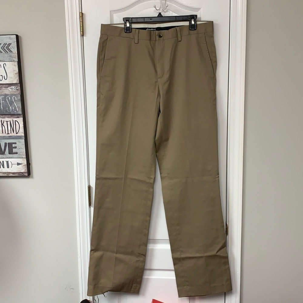 Men’s Eddie Bauer Wrinkle Resistant Pants 35Wx35L